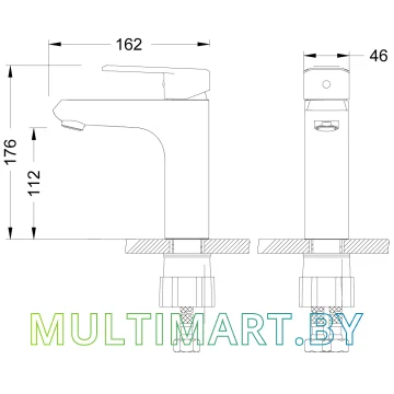 Смеситель Lemark Point LM0306C картинка 4